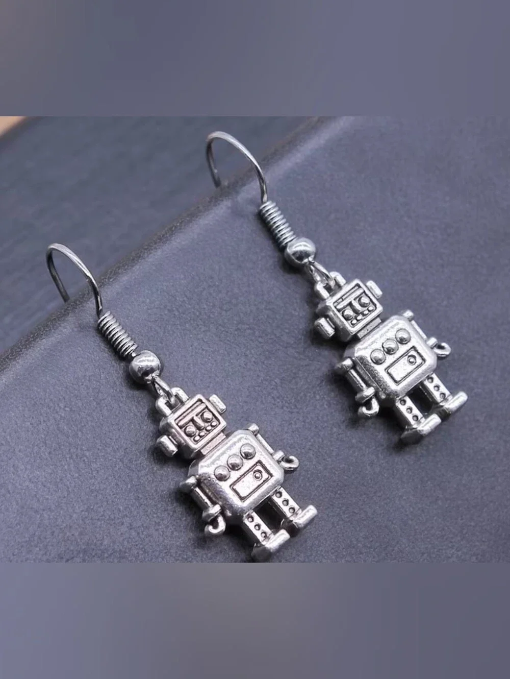 Nikki Picks Jewelry silver robot